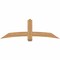 Ekena Millwork Bellingham Timber Gable Bracket, Western Red Cedar, 72"W x 24"H x 3 1/2"D x 5 1/2"F, 8/12 Pitch GBW072X24X0406BEL00SWR - alternate 1